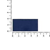 Лейбл тканевый Epsilon, XXS, темно-синий