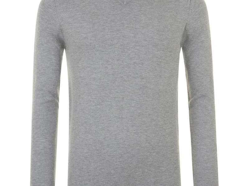 Пуловер мужской Glory Men, серый меланж