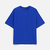 Футболка унисекс оверсайз T3, синяя