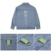 Куртка джинсовая O2, голубая