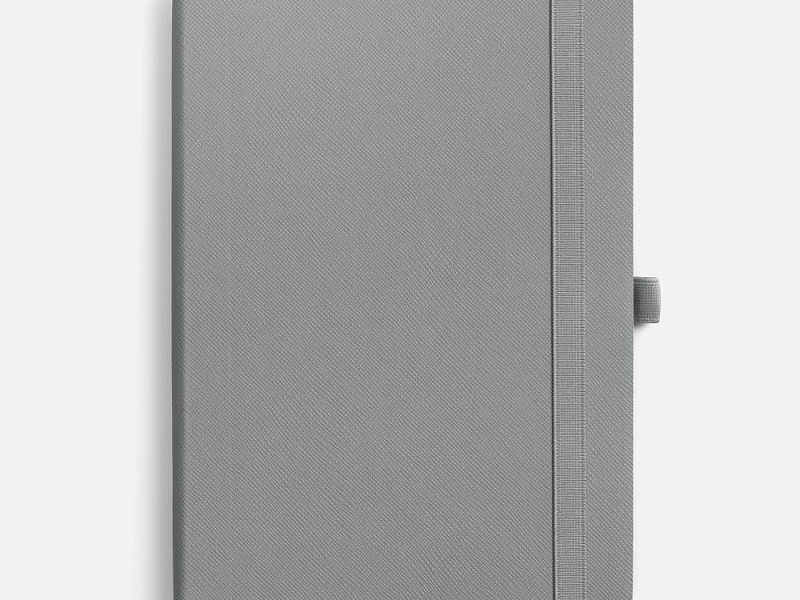 Ежедневник Peel Flex, недатированный, серый