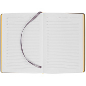 Ежедневник Spain Shall на заказ, недатированный, серый с желтым