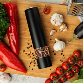 Электрическая мельница для специй Black Mill, черная