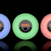 Лампа-колонка со световым будильником dreamTime, ver.2, черная