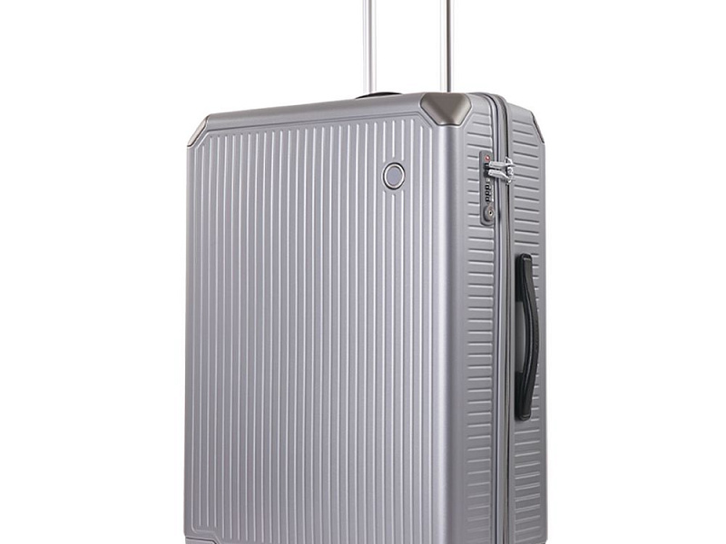 Чемодан Shogun L, серебристый