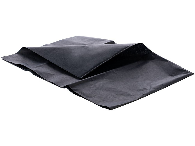 Декоративная упаковочная бумага Tissue, черная