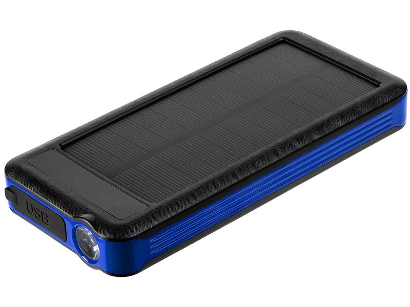 Аккумулятор с беспроводной зарядкой Holiday Maker Wireless, 10000 мАч, синий