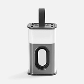 Bluetooth-колонка с подсветкой Groove, серая