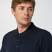 Рубашка поло мужская Summer 170, темно-синяя (navy)