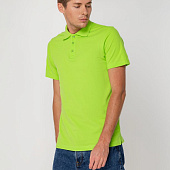 Рубашка поло мужская Virma Light, зеленое яблоко
