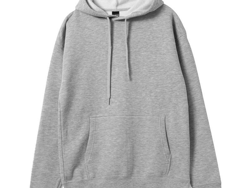 Толстовка с капюшоном Slam 320, серый меланж