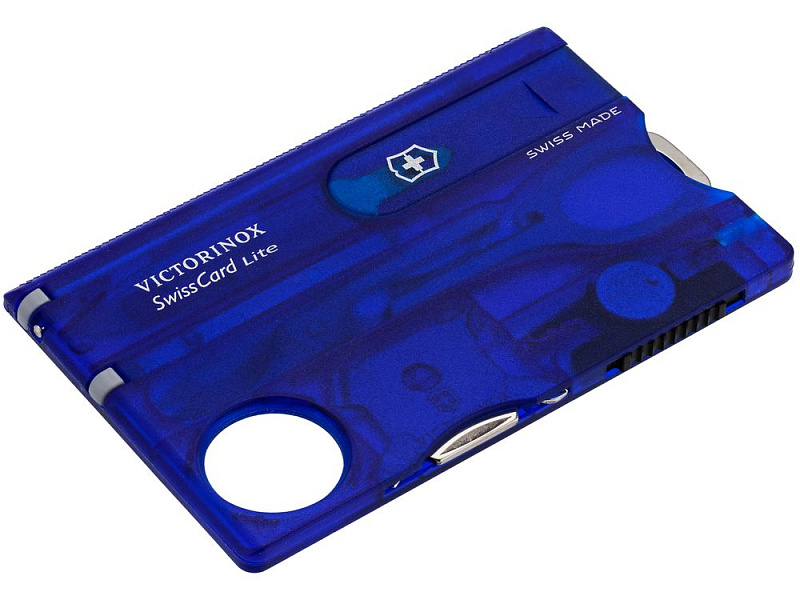 Набор инструментов SwissCard Lite, синий