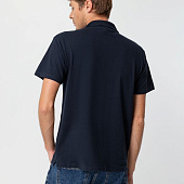 Рубашка поло мужская Summer 170, темно-синяя (navy)