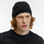 Спортивная шапка утепленная Jogge, черная