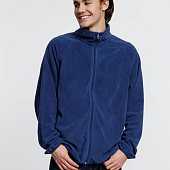 Куртка флисовая унисекс Fliska, темно-синяя