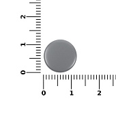 Кнопка Clavis, M, серая