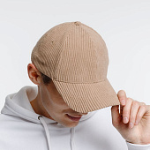 Бейсболка Soft Core, бежевая