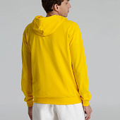 Толстовка на молнии с капюшоном Unit Siverga, желтая