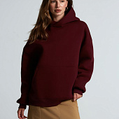 Худи Kulonga Oversize, бордовое