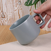 Чашка Jumbo, ver.2, матовая, светло-серая