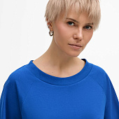 Футболка унисекс оверсайз T2, синяя