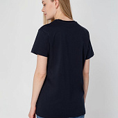 Футболка унисекс T-Bolka 160, темно-синяя