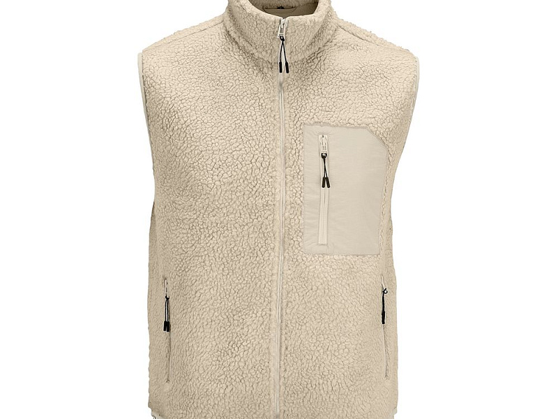 Жилет унисекс Fury BW, бежевый