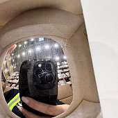 Оформительский шар Finery, 8 см, глянцевый серебристый