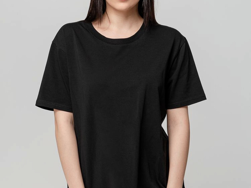 Футболка унисекс оверсайз Street Vibes, черная