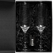 Набор для шампанского Isabella, в черной упаковке