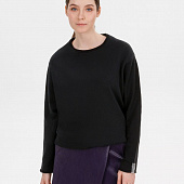 Лонгслив унисекс Siluetti Fuori, черный