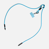 Кабель-ланьярд energyFlex Power Delivery 60 Вт, голубой