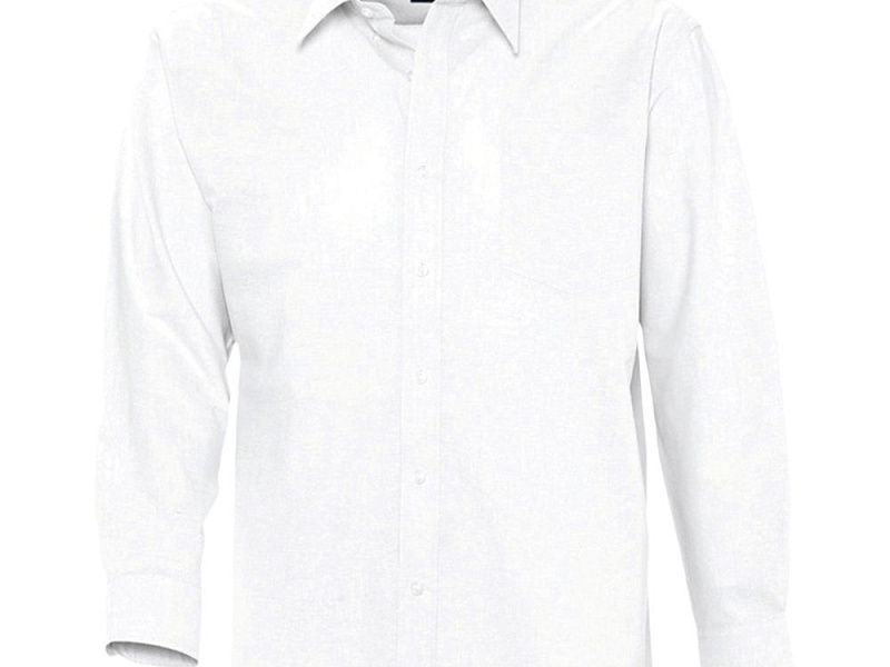 Рубашка мужская с длинным рукавом Boston, белая