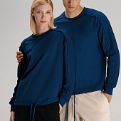 Свитшот унисекс Vozduh, темно-синий