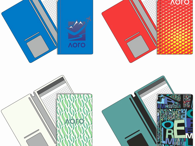 Блокнот-планшет Saff Plus на заказ, малый