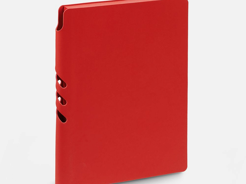 Ежедневник Flexpen Shall, недатированный, красный