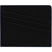 Картхолдер Multimo, черный с синим