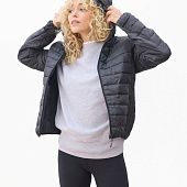 Куртка с капюшоном женская Stream Women, темно-синяя