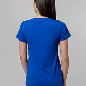 Футболка женская T-bolka Stretch Lady, ярко-синяя (royal)