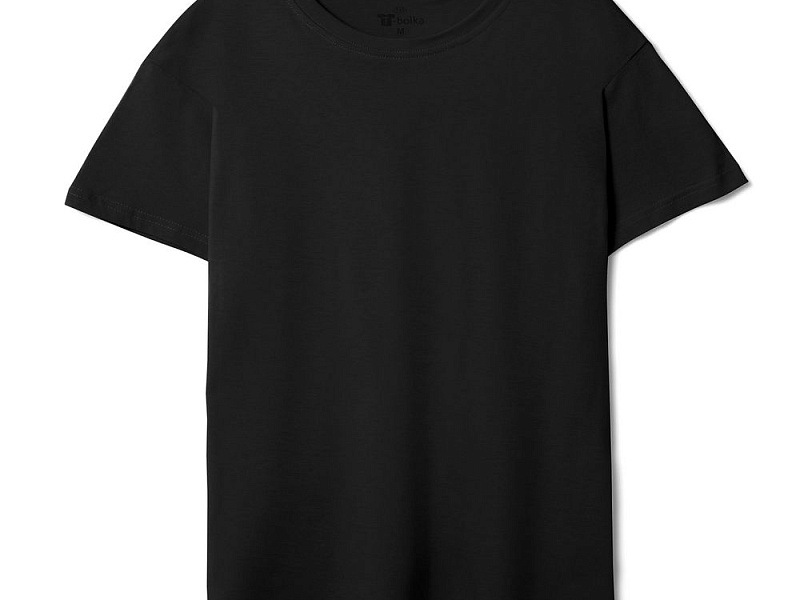 Футболка унисекс T-bolka 140, черная