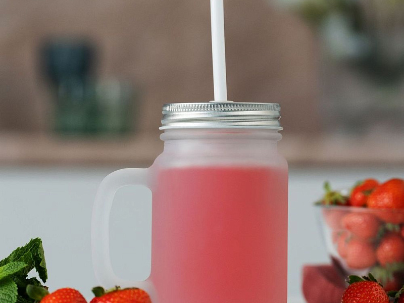 Банка для коктейлей Shake It Baby под сублимацию, матовая