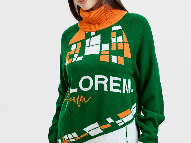 Джемпер на заказ Tricksy Net Reglan, акрил