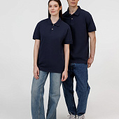 Рубашка поло унисекс Pacific, кобальт (темно-синяя)