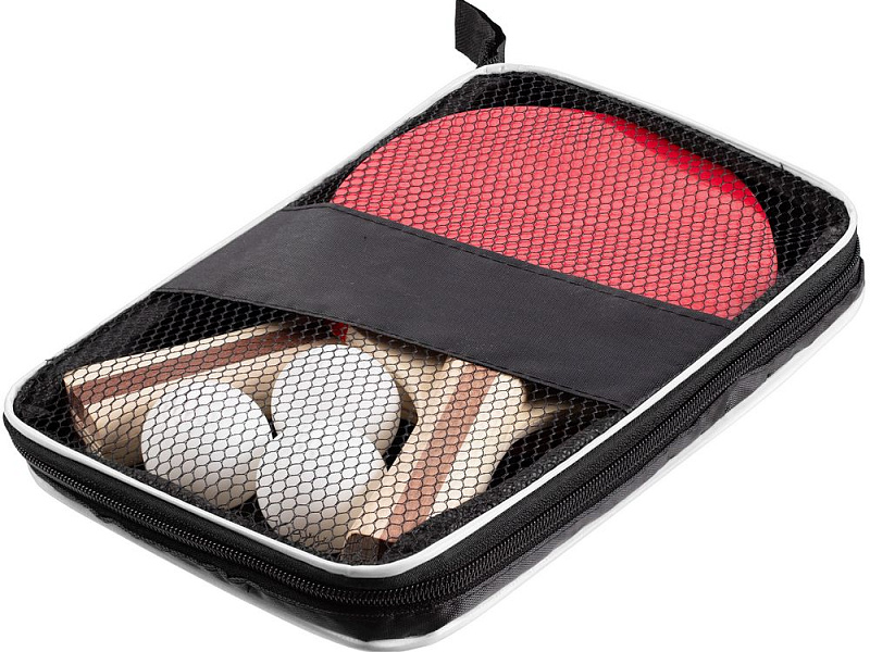 Набор для настольного тенниса High Scorer, черно-красный, ver.2