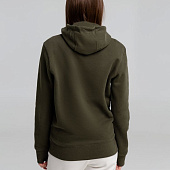 Толстовка на молнии с капюшоном унисекс King, хаки