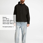 Куртка мужская с капюшоном Replay Men 340, черная