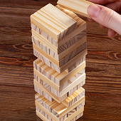 Игра «Деревянная башня мини», неокрашенная