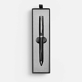 Ручка шариковая Letra Chrome в футляре, черная