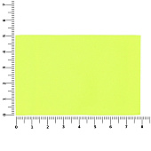 Лейбл тканевый Epsilon, XL, желтый неон