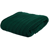 Плед Termoment, темно-зеленый